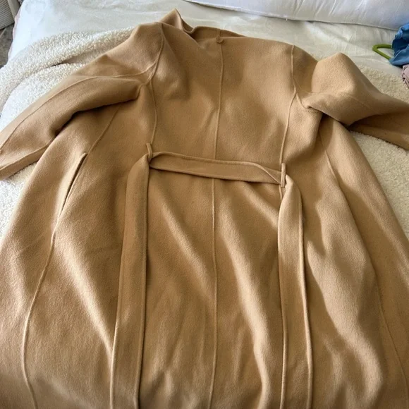 Reiss blended wool belt coat. - Picture 4 of 8